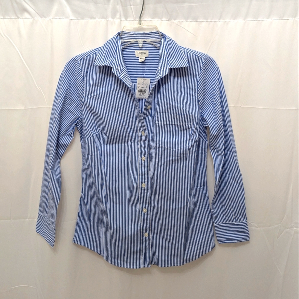 J.Crew Classic Button Down Striped Shirt